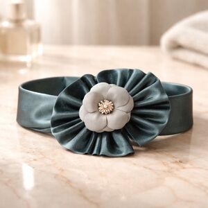 New Handmade velvet headband bow baby toddler girls